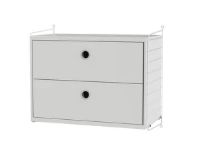 Noční stolek String Bedroom A, white/white
