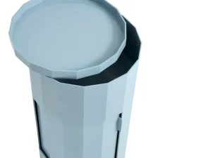 Úložný stolek Facet Cabinet 101, misty blue