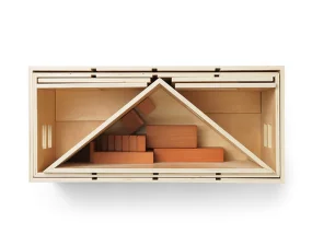 Domeček pro panenky Toro Stackable House, natural