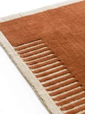 Koberec Duomo 270x270, terracotta red