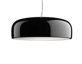 Závěsná lampa Smithfield S, glossy black