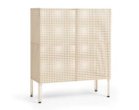 Komoda Perforated Cabinet Floor Medium, eggshell