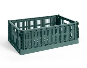 Úložný box Colour Crate Large, dark green