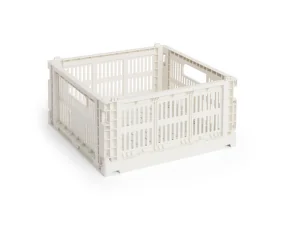 Úložný box Colour Crate Medium Square, off-white