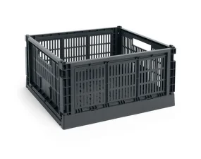 Úložný box Colour Crate Large Square, charcoal