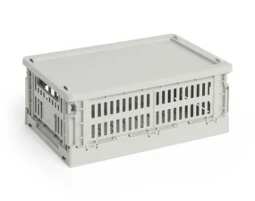 Plastové víko Colour Crate Small, grey