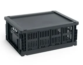 Plastové víko Colour Crate Medium, charcoal