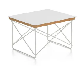 Occasional Table LTR HPL, white / white
