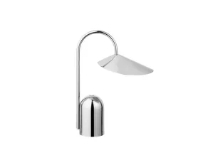 Přenosná lampa Arum, stainless steel