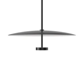 Závěsná lampa Reflection Ø60, black lacquered aluminium