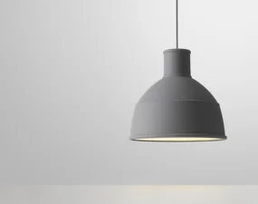 Závěsná lampa Unfold, dark grey
