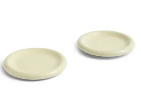 Talíř Barro Ø18 set 2ks, pistachio