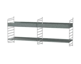 Venkovní policová sestava String Outdoor F, galvanized