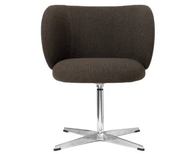 Jídelní židle Rico Swivel, Hallingdal dark grey brown