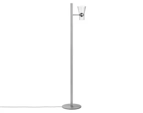 Stojací lampa Nocturne Cone F1, silver