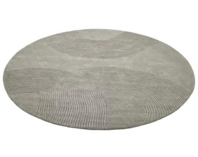 Koberec Zen Round Ø300 cm, light grey