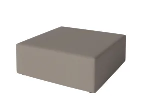 Pouf Sora 95x95 cm, dark beige
