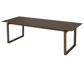 Jídelní stůl Kuma 240x100 cm, dark oiled oak