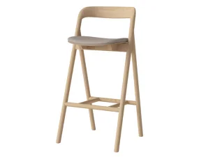 Barová židle Fenri 75 cm White Oak, sand
