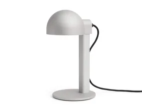 Stolní lampa Posto, silver grey