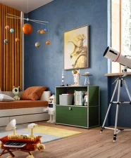 Komoda USM Haller M62, olive green