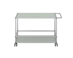 Servírovací vozík USM Haller, light grey