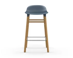 Barová židle Form 65 cm Oak, blue