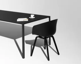 Židle AAC 22 Black Laquered Oak Veneer, black 2.0
