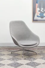 Křeslo AAL 91 Polished Aluminium, Hallingdal