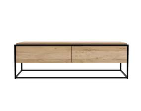 Komoda pod TV Monolit, oak/black