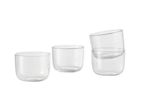 Sklenice Corky Glasses Low 4ks, clear