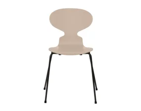Židle Ant™ 3101 lacquered, light beige / black