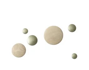 Věšák The Dots Metal S, light green