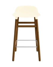 Barová židle Form 65 cm Walnut, cream