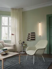 Ex-display křeslo Fiber Lounge Wood, cognac