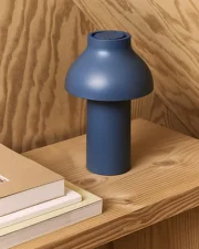 Přenosná stolní lampa PC Portable, azure blue