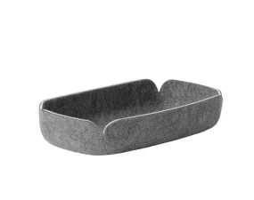 Koš Restore Tray 28x15, grey mélange