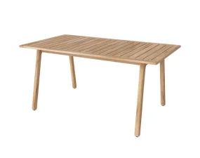 Zahradní stůl Patio 160 cm, untreated solid teak