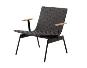 Křeslo s područkami Ville AV45, warm black