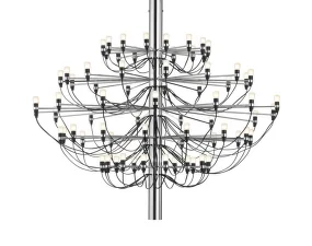 Lustr 2097/75 Frosted Bulbs, chrome