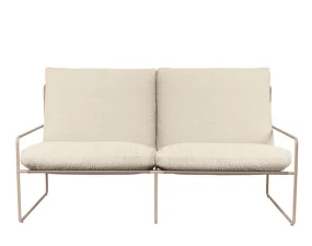 Outdorová sofa Desert 2-Seater, cashmere / off-white