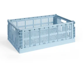 Úložný box Colour Crate Large, soft blue