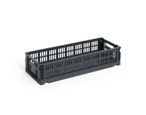 Úložný box Colour Crate Mini Oblong, charcoal