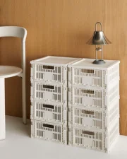 Úložný box Colour Crate Medium Square, off-white