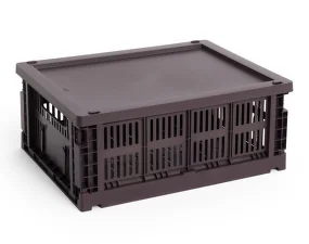 Plastové víko Colour Crate Medium, bordeaux