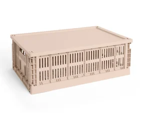 Plastové víko Colour Crate Large, powder