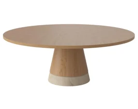 Konferenční stolek Piro Ø90 H36, oiled oak
