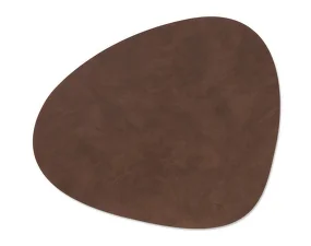 Prostírání Curve Nupo L, dark brown