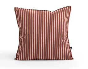 Polštář Terrazza, terracotta bold stripe