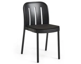 Textilní podsedák Deville, black